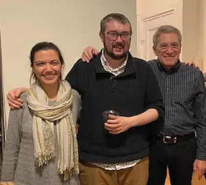 Georgia Karagiorgi, Mark Ross-Lonergan, and Mike Shaevitz