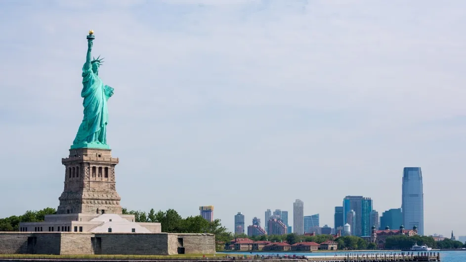 A photo of the Statue of Liberty in New York City