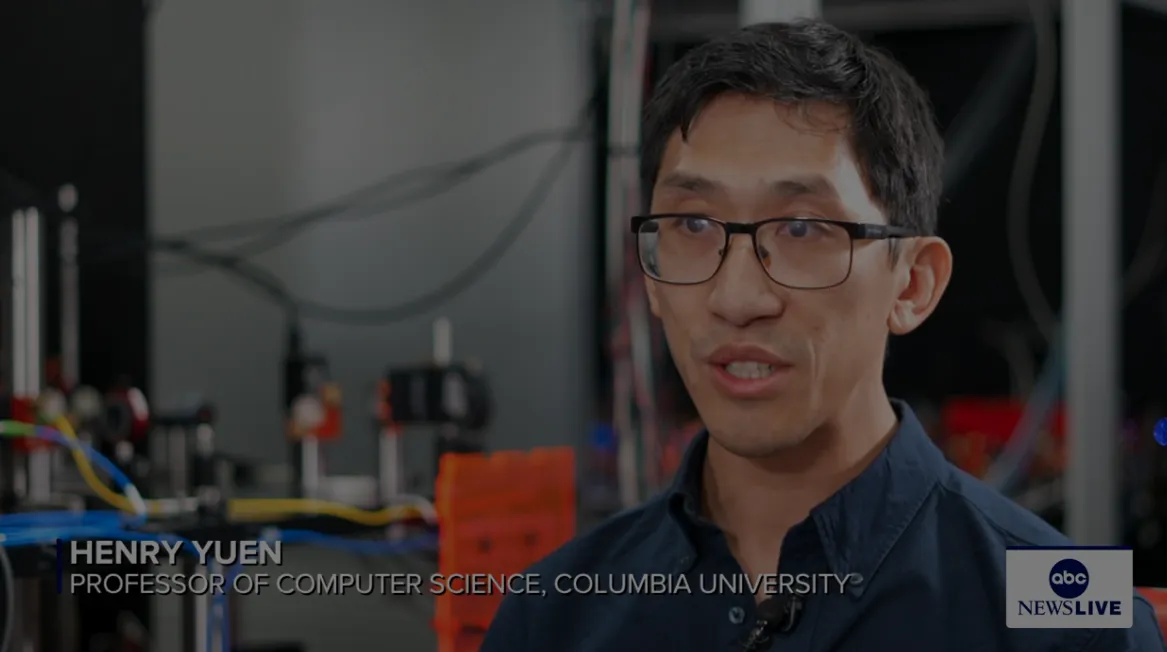 Henry Yuen, Srivani Family Associate Professor of Computer Science at Columbia’s School of Engineering.