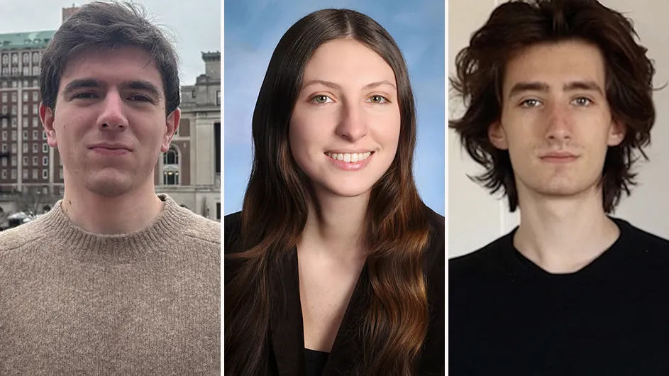 Joseph Karaganis (CC’26), Brianna Przywozny (SEAS’25), and Theo Taplitz (CC’25)