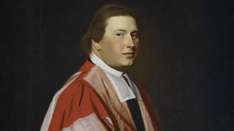 Portrait of Rev. Myles Cooper (1737-1785) by John Singleton Copley. Avery Art Properties.