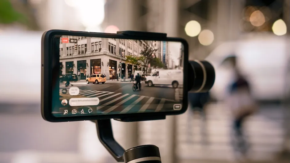 Stock image of a smartphone camera