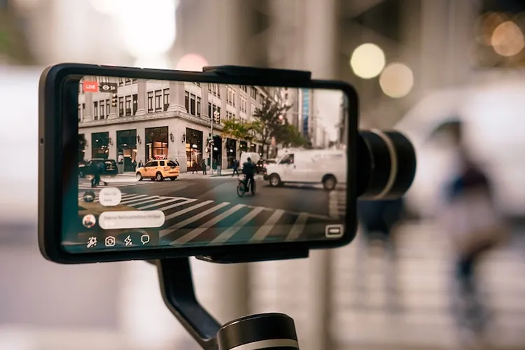 A smartphone camera