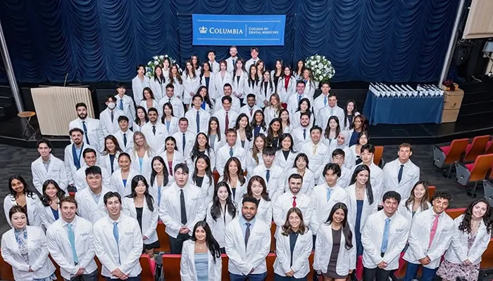 The College of Dental Medicine white coat ceremony in August. 