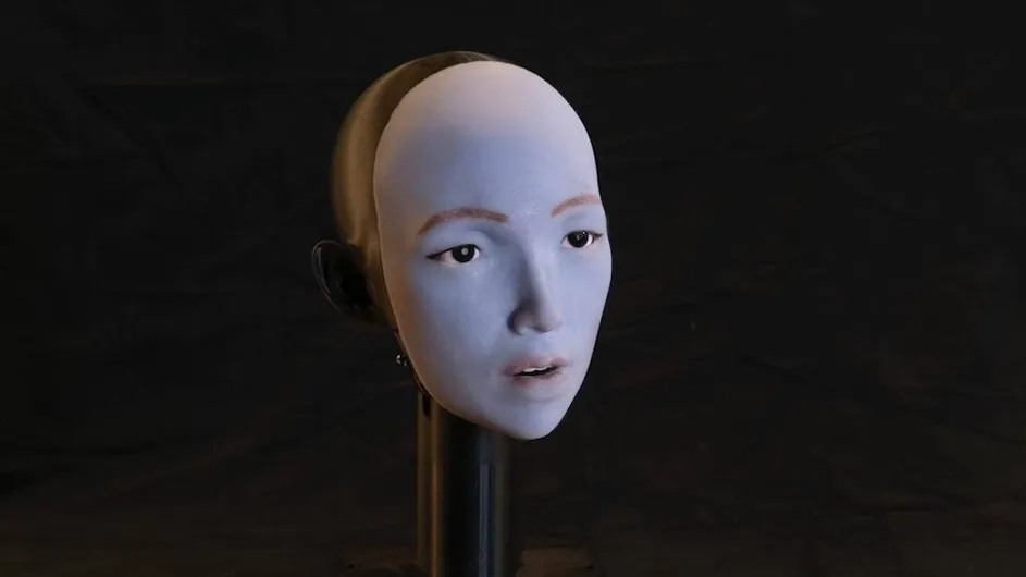 A robot in professor Hod Lipson's lab
