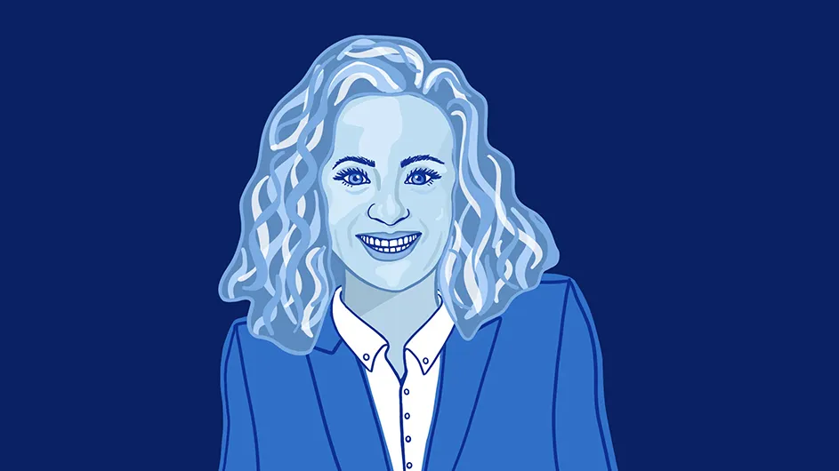 Illustration of Michelle Greenberg-Kobrin by Sadie Arsenault