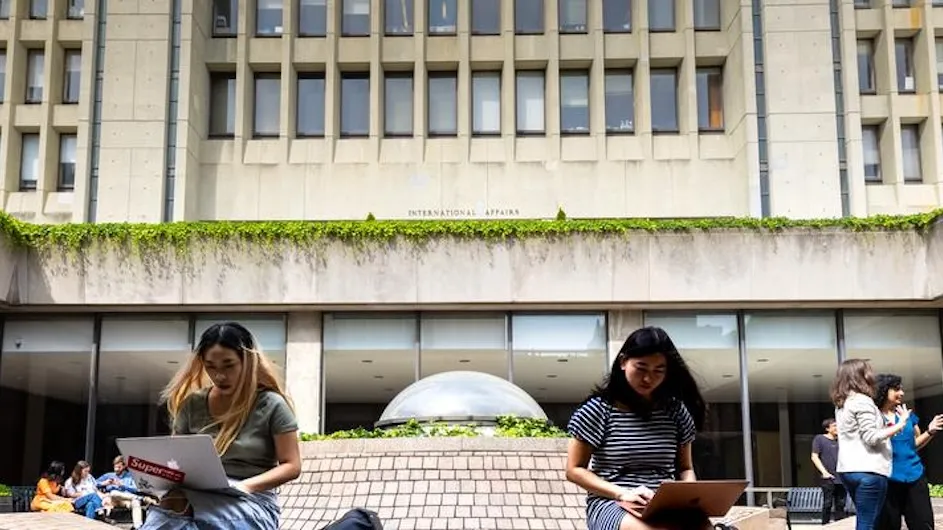 The building that houses Columbia’s School of International and Public Affairs