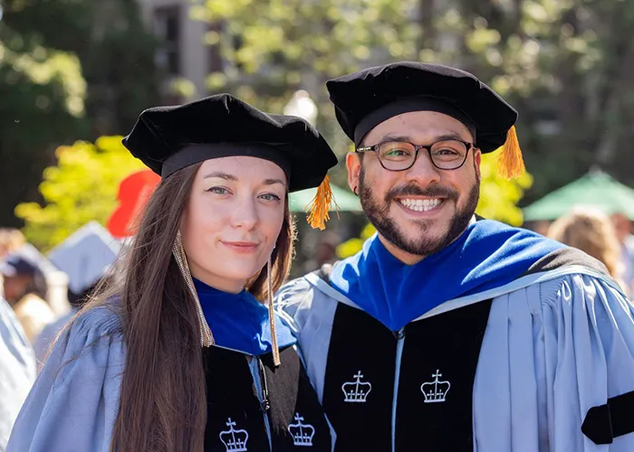 Columbia doctoral graduates