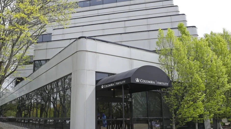 Columbia's new fertility center in Teaneck, New Jersey.