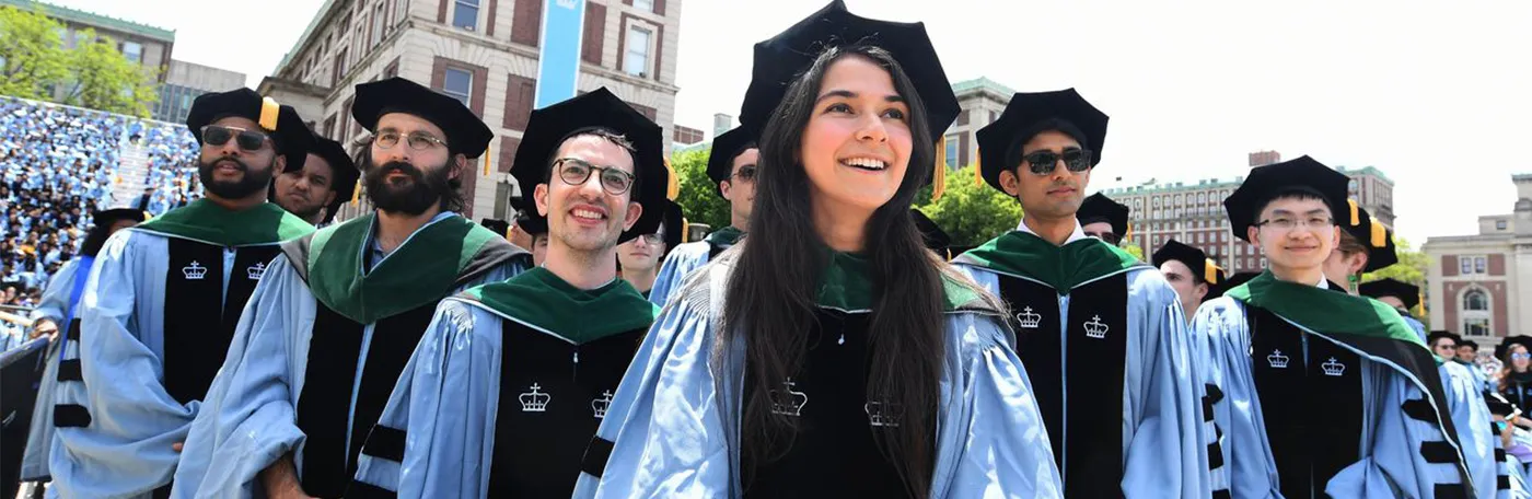 Columbia's PhD Academic Regalia