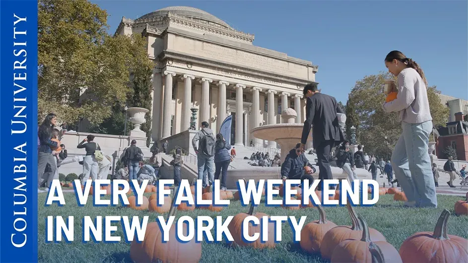 A Very Fall Weekend in New York City