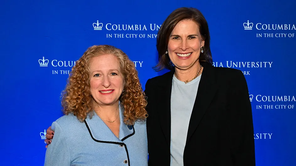 President-Designate Jennifer L. Mnookin and Acting President Claire Shipman