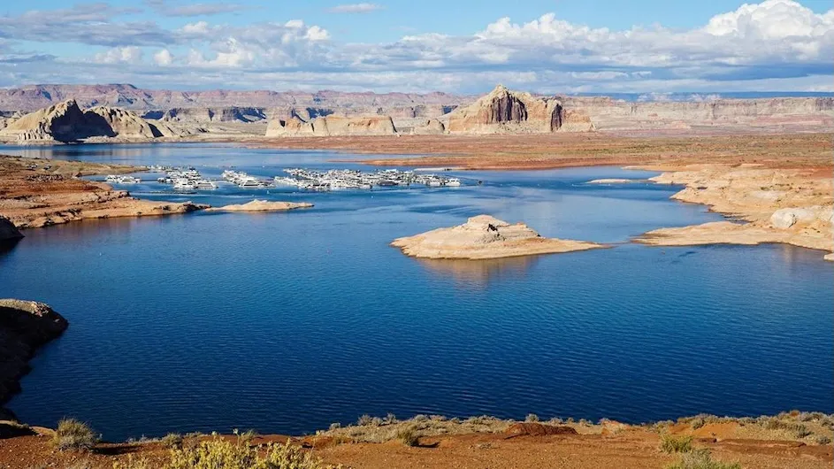 A landscape image of the U.S. West.