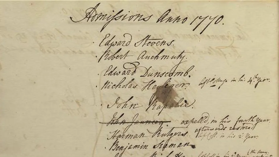 Matricula 1770