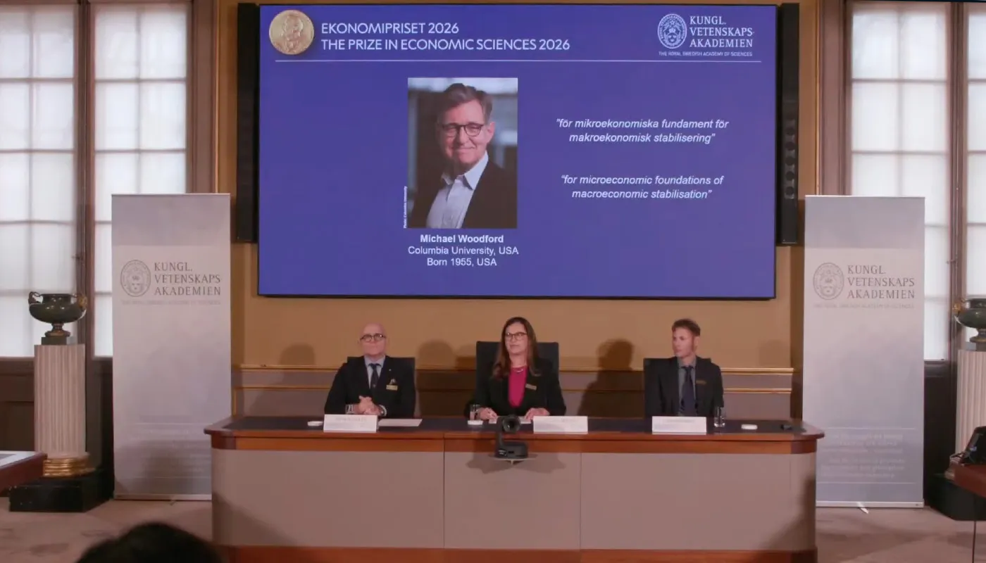 Announcement of the 2026 Sveriges Riksbank Prize in Economic Sciences in Memory of Alfred Nobel