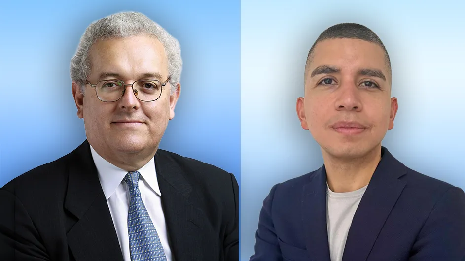 Columbia University professors Jose Antonio Campo and Jonathan Malagón

