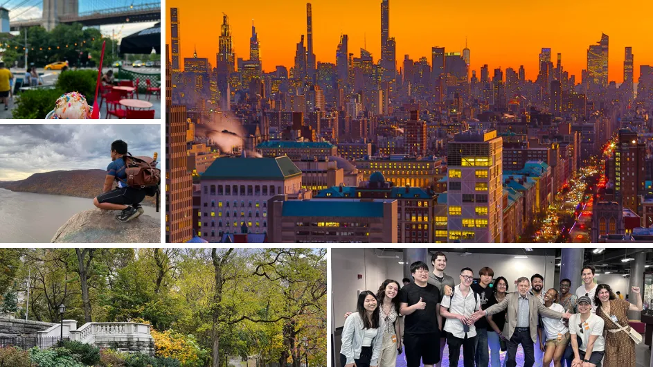 A collage of pictures columbia students took and sent to columbia news
