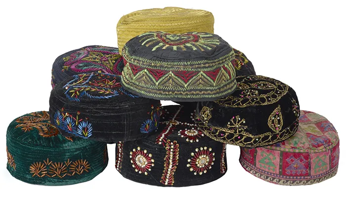 Prop hats from original production of "Homebody/Kabul" (2001), Kushner Archives, Rare Book & Manuscript Library, Columbia University.