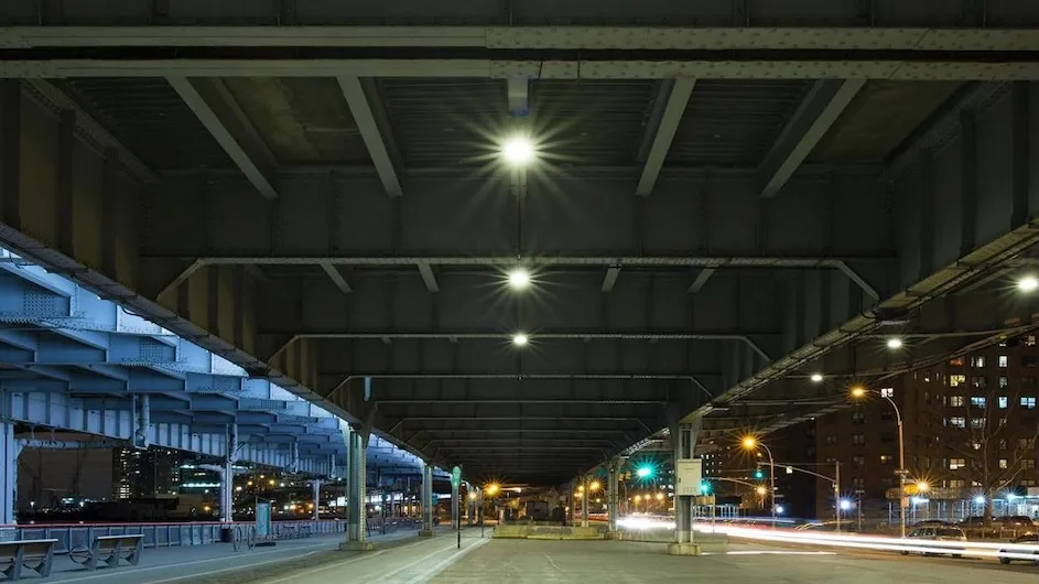 A highway underpass.