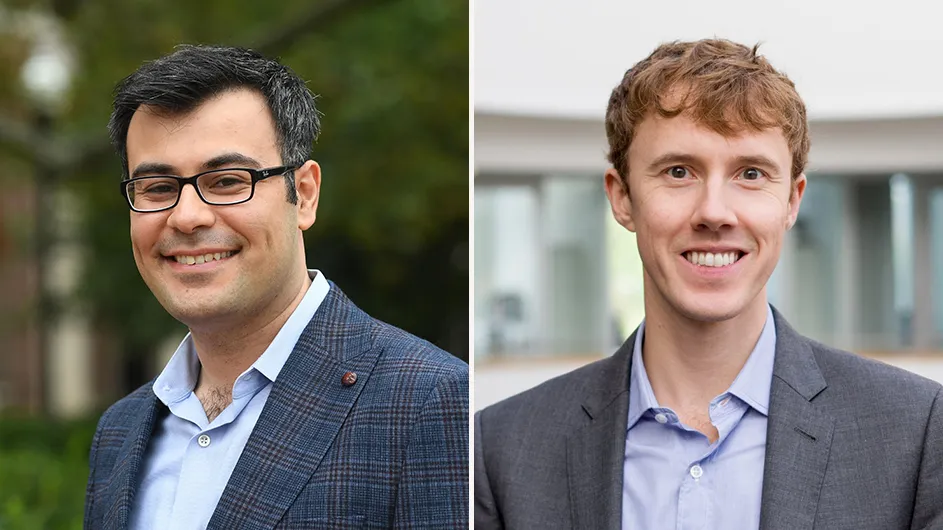 Columbia University professors Hassan Afrouzi and James McIver