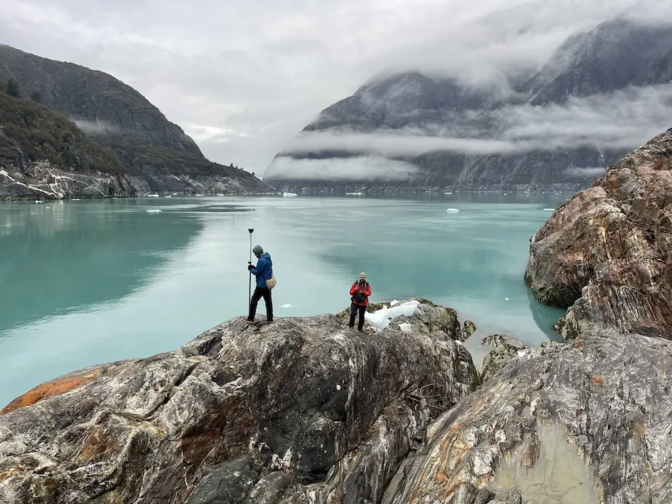 The Tracy Arm fjord after the August 2025 tsunami. (Pat Lynett)