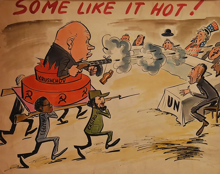 Some like it hot! cartoon