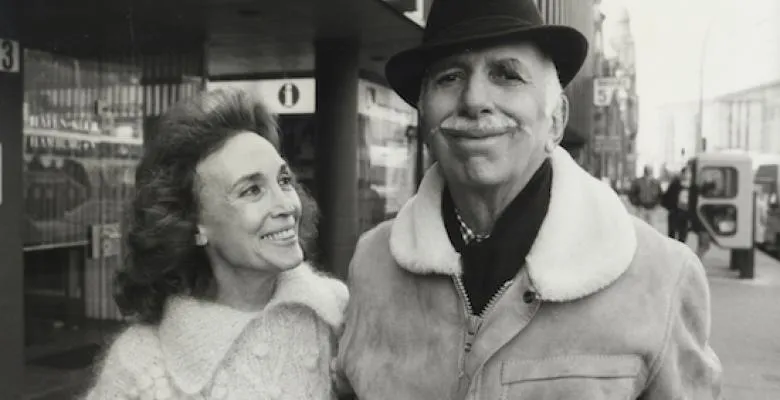 David and Helen Gurley Brown in 1984. Photo/Hearst Corp. 