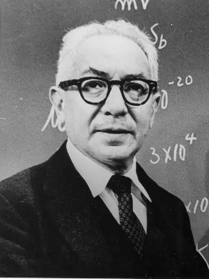 Columbia physicist Isidor Isaac Rabi