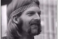 Close of a hippy