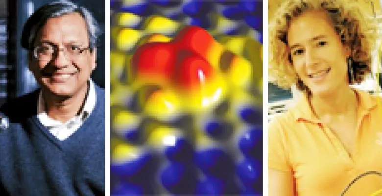 Two faculty members