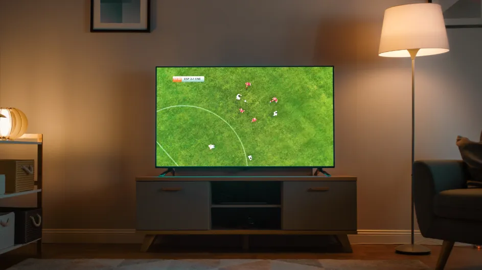 Image of a flatscreen television