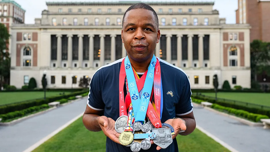 Columbia University student Charles Moore