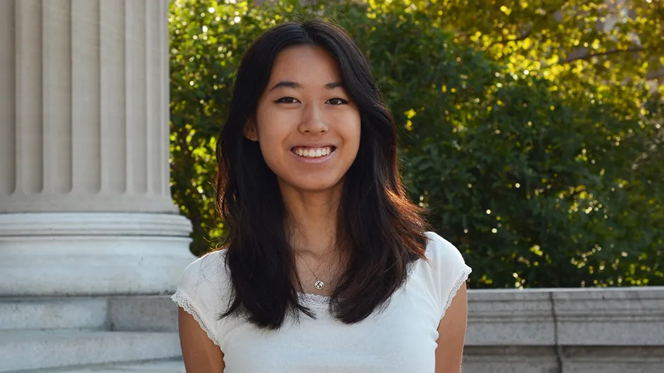 Columbia University student Claire Liu Zhu