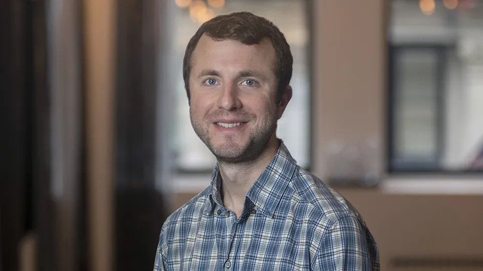 J. Colin Hill, associate professor of physics. (Simons Foundation/John Smock)