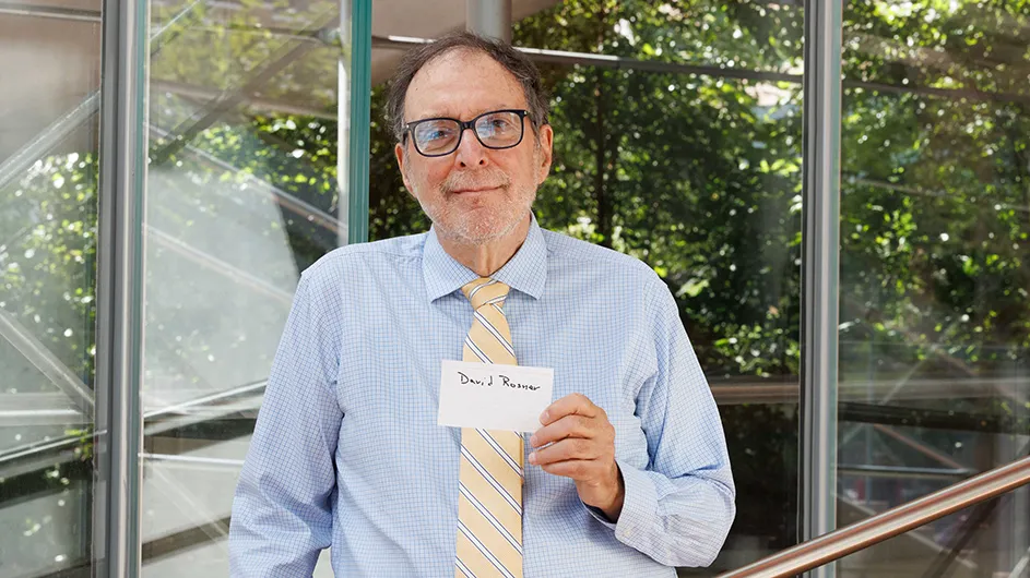 Columbia University Professor David Rosner