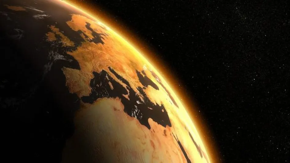 Earth as seen from outer space