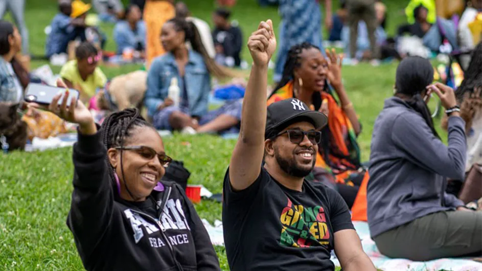 Good Vibes in the park Juneteenth celebration