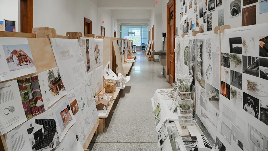 GSAPP end of year show, Columbia University