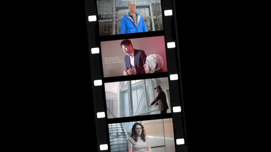 A composite image of people affiliated with the NSF AI Institute, ARNI.