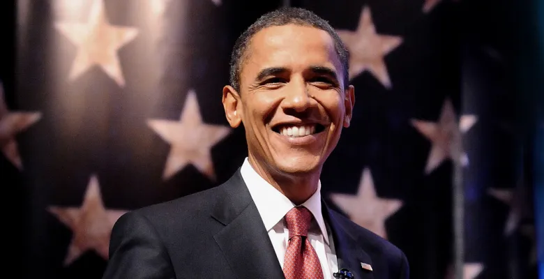 Then-Senator Barack Obama at the ServiceNation Presidential Candidates Forum, held on Sept. 11, 2008. Image credit: Eileen Barroso/Columbia University