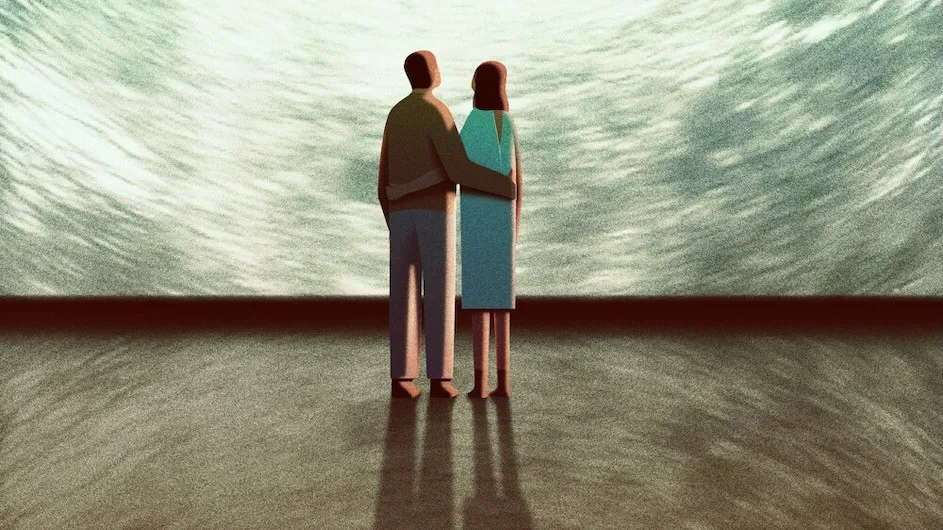 Illustration of a couple