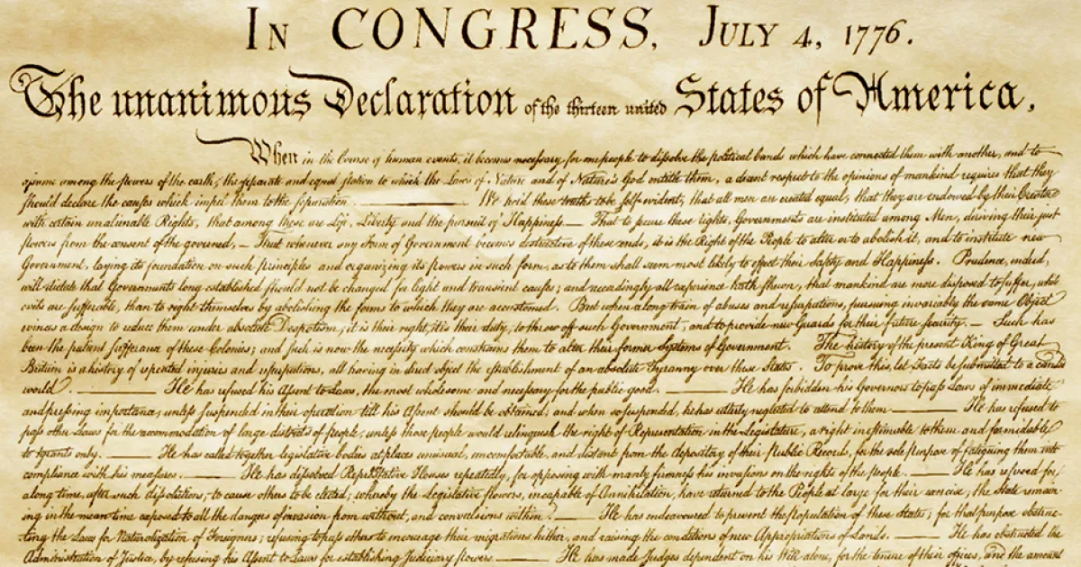 Columbia University Debates the Role of the Declaration of Independence in Modern Education